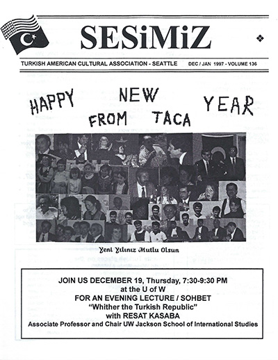 Sesimiz Newsletter-Volume 136-Dec-Jan 1997